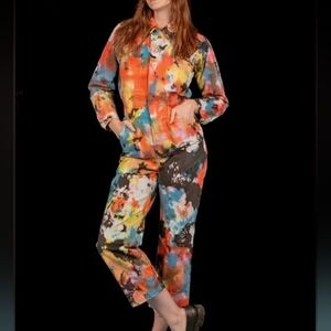 BIG BUD PRESS TIE DYE JUMPSUIT, XXS